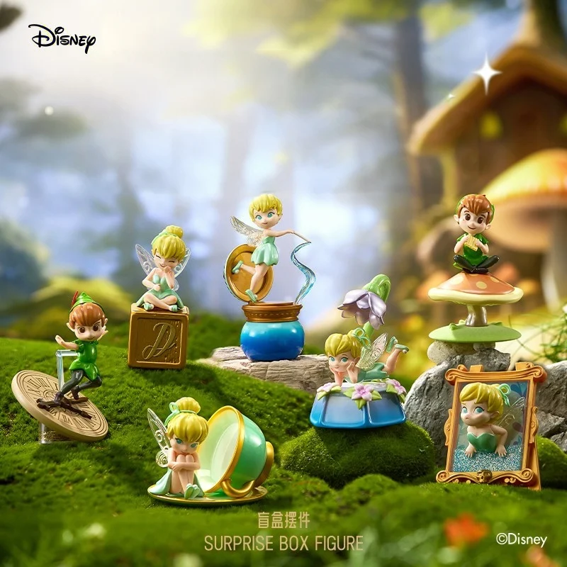 

Disney Peter Pan Lost Treasure Mystery Blind Box - Multifunctional LED Decor Night Light / Storage forKids Room Home Gift