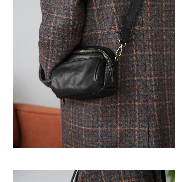 PNDME lässige Vintage-Umhängetasche aus pflanzlich gegerbtem Rindsleder für Damen, Wochenend-Reisetasche, Party-Luxus-Handtasche aus weichem Echtleder. – Detail 15