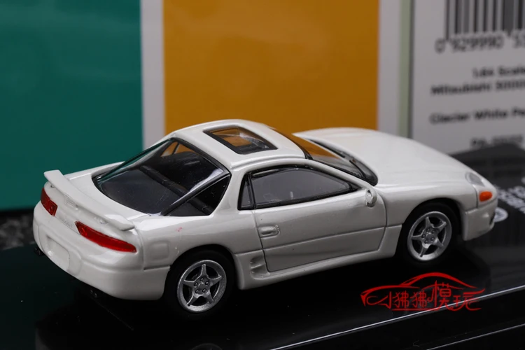 Para64 1:64 Mitsubishi Motoren Gto 3000gt Witte Beperkte Verzameling Van Spuitgieten Legering Automodellen