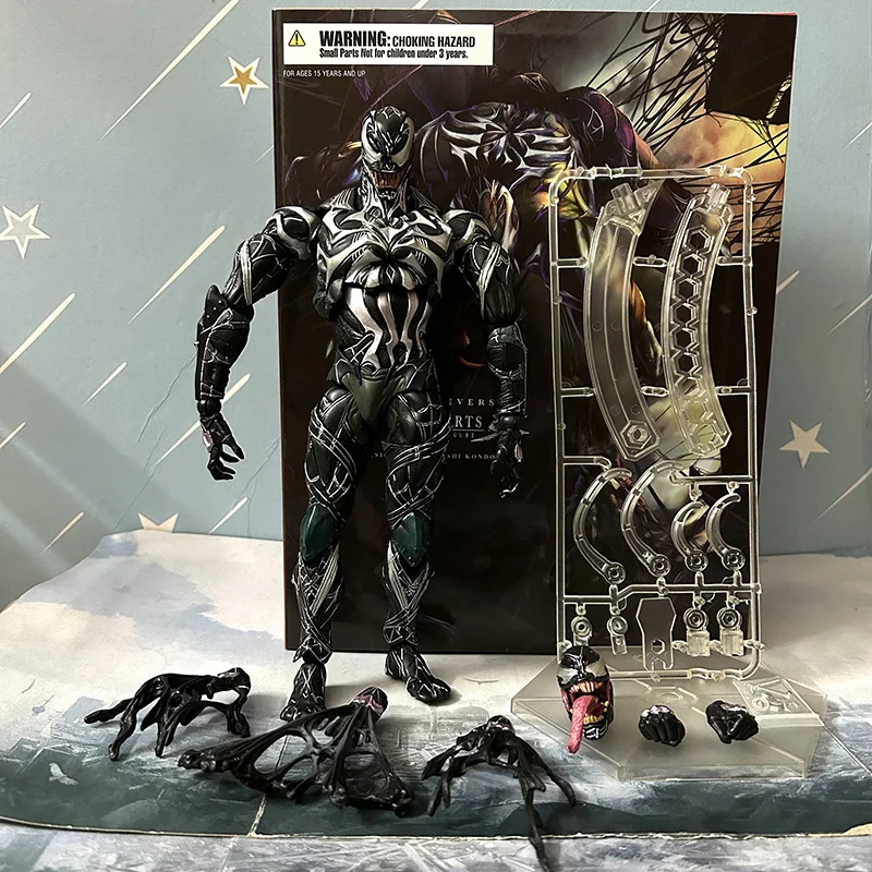 Figura de acción de PVC de Venom de Marvel, juguete coleccionable, decoración, regalos para amigos