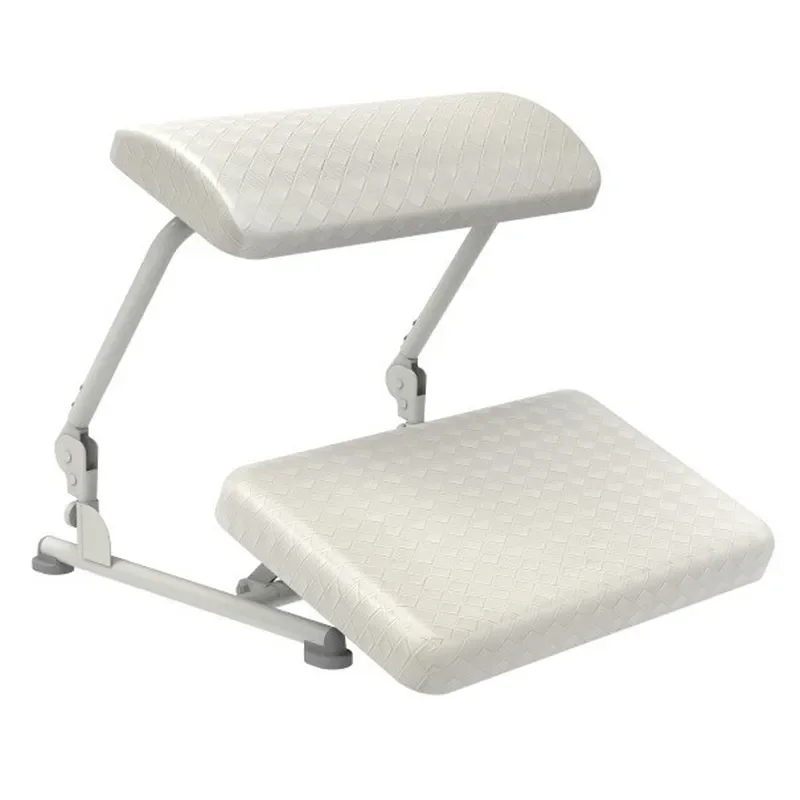 Adjustable Height Foot Rest Ergonomic Under Desk Pedal for Office Home Comfortable Leg Support Folding Ottoman for Sedentary