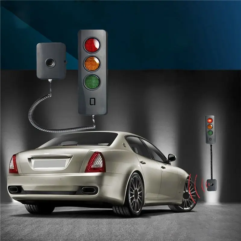 B29C-2X Parking Device Garage Smart Parking Device LED Traffic Light Parking Alarm Anti-Collision Warning Device