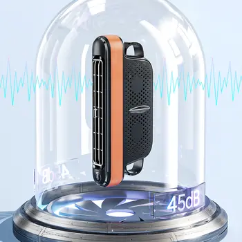 USB ventilátor do auta pro zadní sedadla 3 rychlosti přenosný ventilátor do opěrky hlavy autosedačky 5V/2A elektrický ventilátor do autosedačky pro mini auta, obytné vozy, sedany 8 nejlepší prodej USB ventilátor do auta - №5