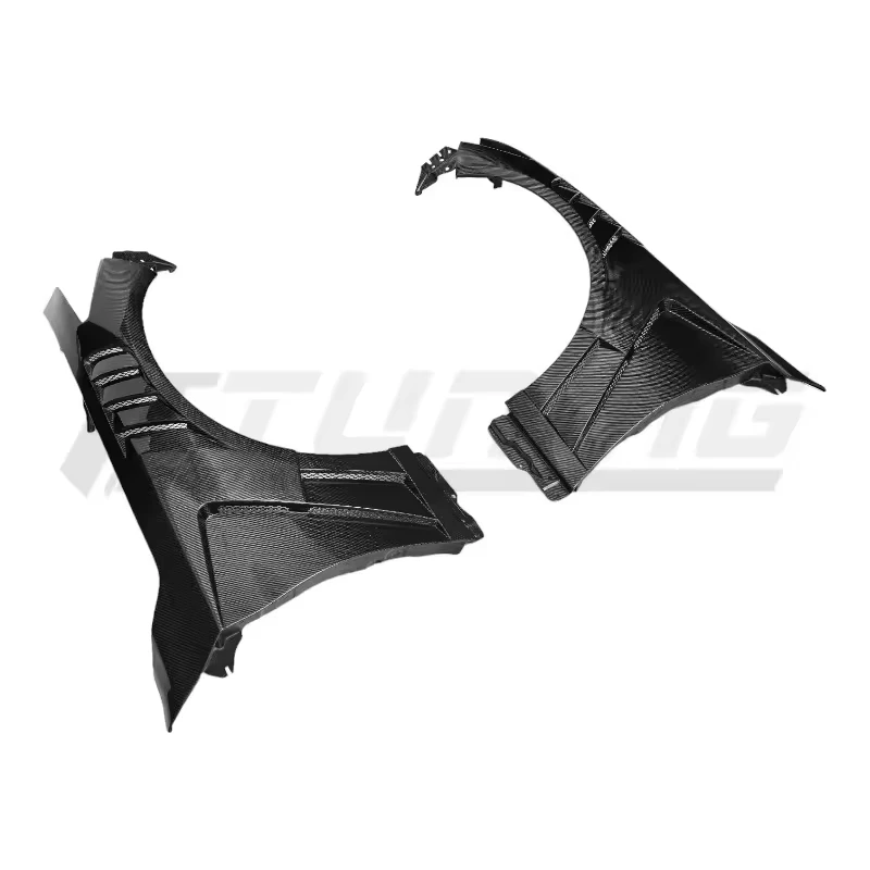 

Q50 Carbon Fiber Fibre Side Bumper Front Fender Vents for Infiniti Q50 Vented,After actual vehicle installation and testing