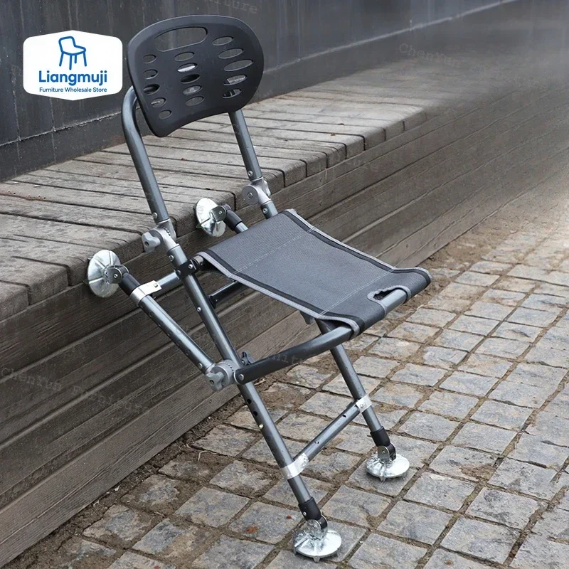 All Terrain Multifunction Fishing Chairs Fold Portable Backrest Bracket Fishing Chairs Nordic Banco De Pesca Entertainment