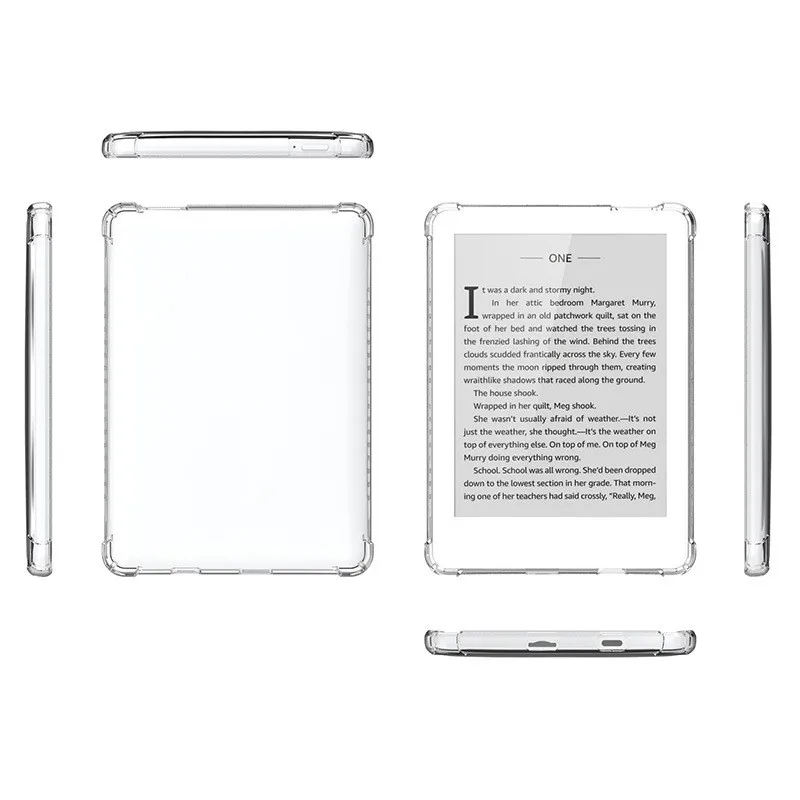 Transparent TPU Case for Meebook M8/M8C 7.8"E-Reader - with 4 Corner Airbag Shockproof Anti-Fall Protective Cover - Image 4