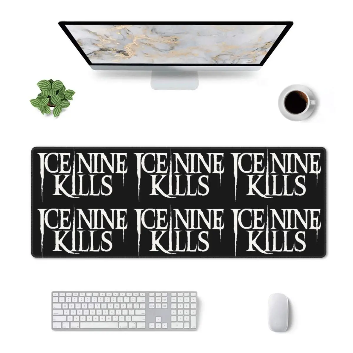 Large Mouse Pad Ice Nine Kills Gamer PC Laptop Mats Keyboard Carpet Computer Gaming Office Accessories Desk Mat