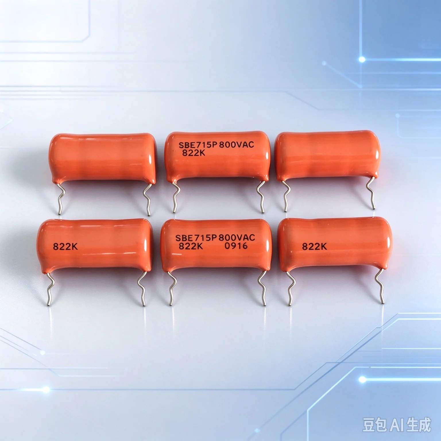 Genuine for SBE 715P 0.0082UF 800VAC 8200PF Audio Coupling NP Capacitor  50pcs
