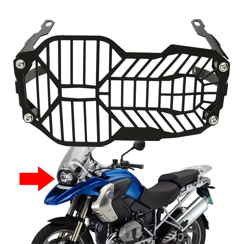 

Motorcycle Headlamp Protection Grill Cover R 1200 GS Headlights Mesh Cover Fit For BMW R1200GS R1250GS ADV 2013-2022 Accessories