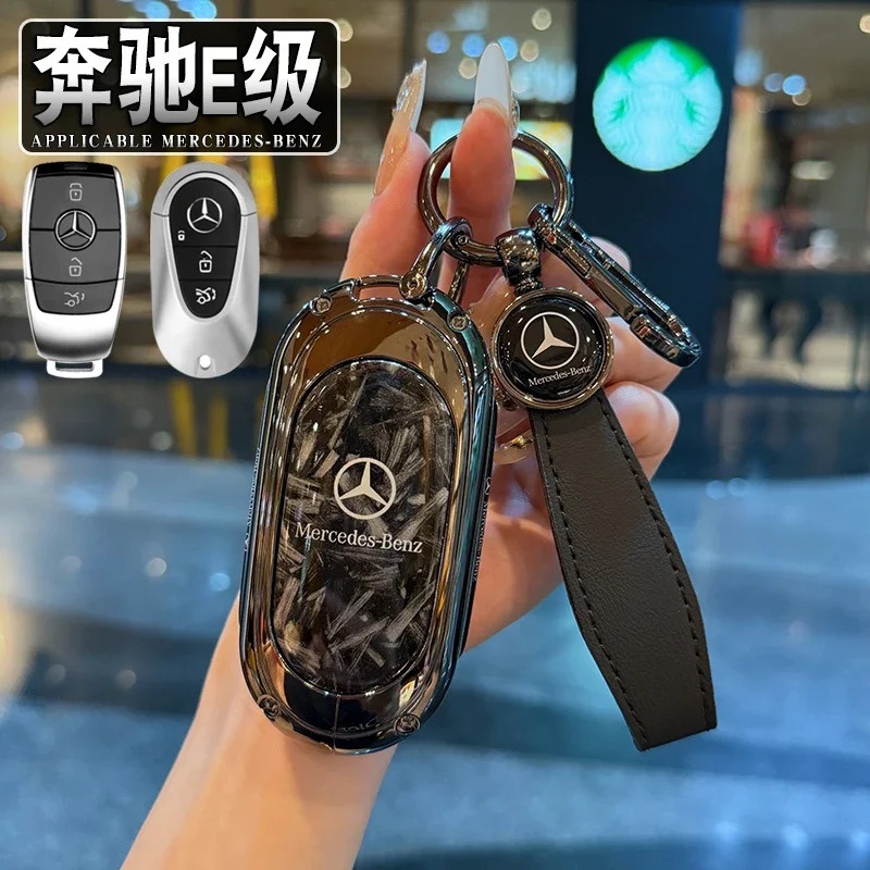 For Mercedes Benz C S Class W223 W206 S260L S350L S400L S450L S500L for Maybach S480 S580 2020 2021 2022 TPU Car Key Case Cover