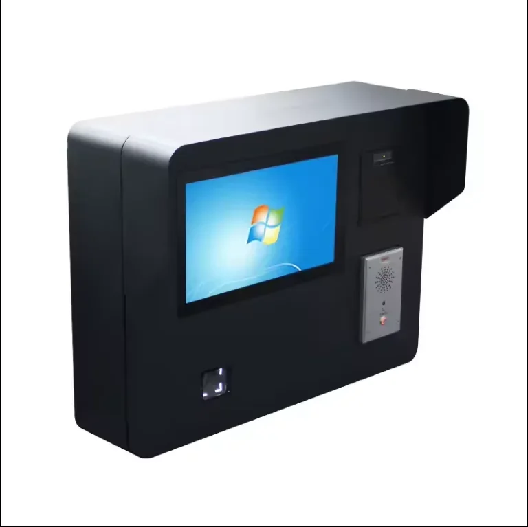 15.6inch Outdoor Self-Service Kiosk For Parking System Gate Subway Elevator Airport Exhibition Hall Wayfinding Education SDK