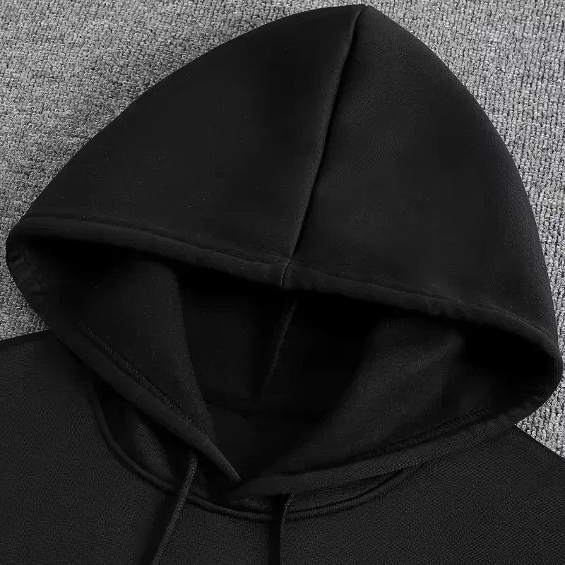 Hoodie Tur BOOBA B2O Rapper Prancis Retro Pria Musim Gugur/Dingin 2025-26 100% Katun Murni Cetak Longgar Kasual Hoodie Y2k