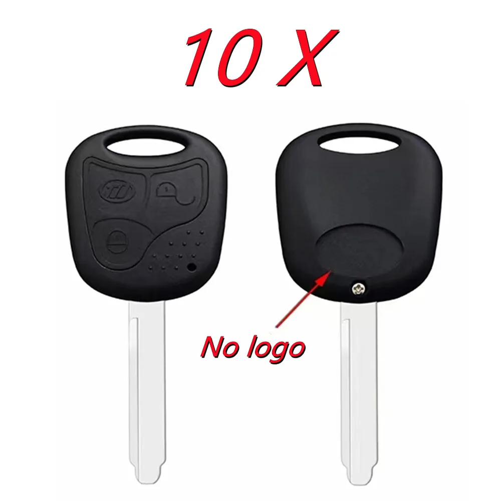 10pcs/lot 2 Buttons Car Remote Key Shell Casing for Lifan 620 No Logo