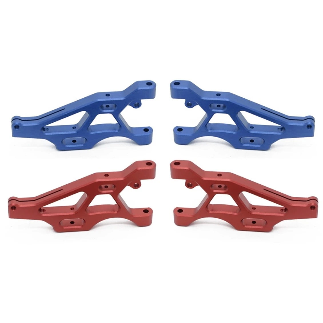 6pcs Metal Front and Rear Suspension Arm Swing Arms Set for ARRMA 1/7 Mojave 6S 4WD BLX RC Truck Car Upgrade Parts