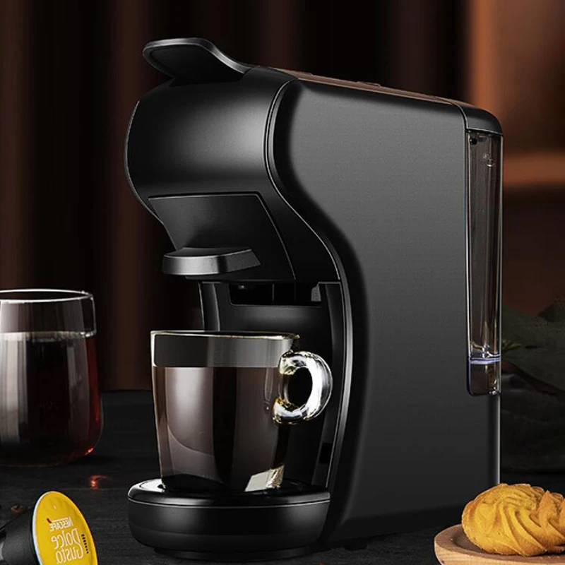 220V 19bar Espresso Capsule Coffee Maker Machine Portable Office Commercial Home American Coffee Machine Macchine Da Caffè