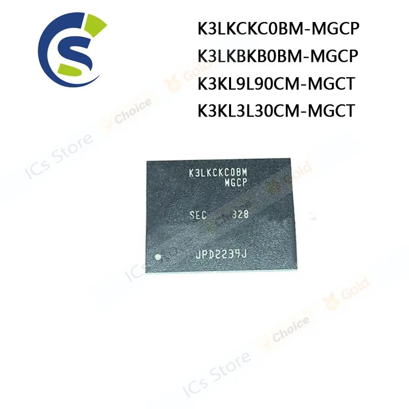 1PCS New and Original BGA Chipset K3LKCKC0BM-MGCP K3LKBKB0BM-MGCP K3KL9L90CM-MGCT K3KL3L30CM-MGCT