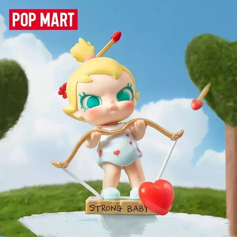 

POP MART Baby Molly Little God of Love Фигурка Limited Подлинная слепая коробка Mystery Box Guess Bag Игрушки Кукла Аниме Фигурка Настольный