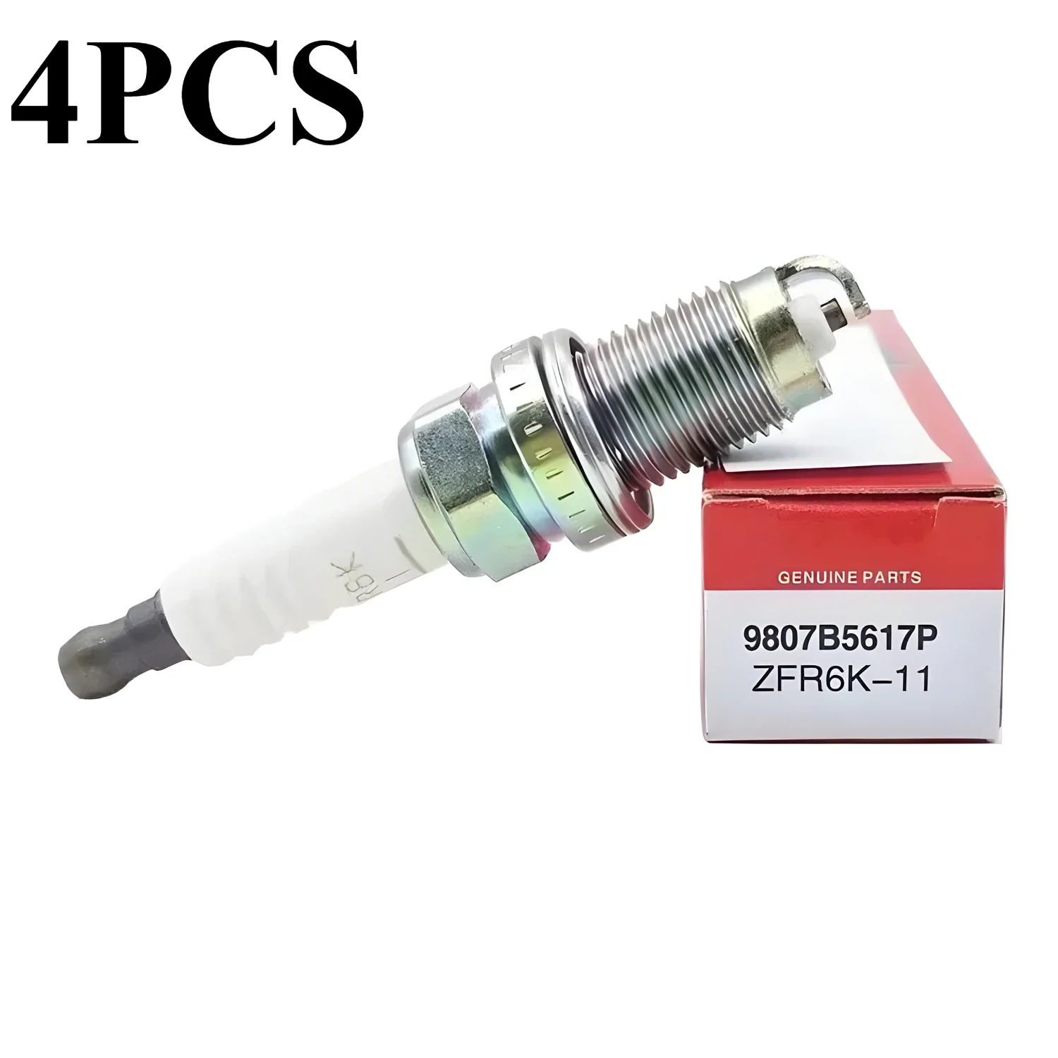 

4PCS 9807B-5617P ZFR6K11 Iridium Spark Plug For Honda Accord Civic CR-V FR-V 2.0/2.3/2.4L 9807B5617P 9807B 5617P ZFR6K-11