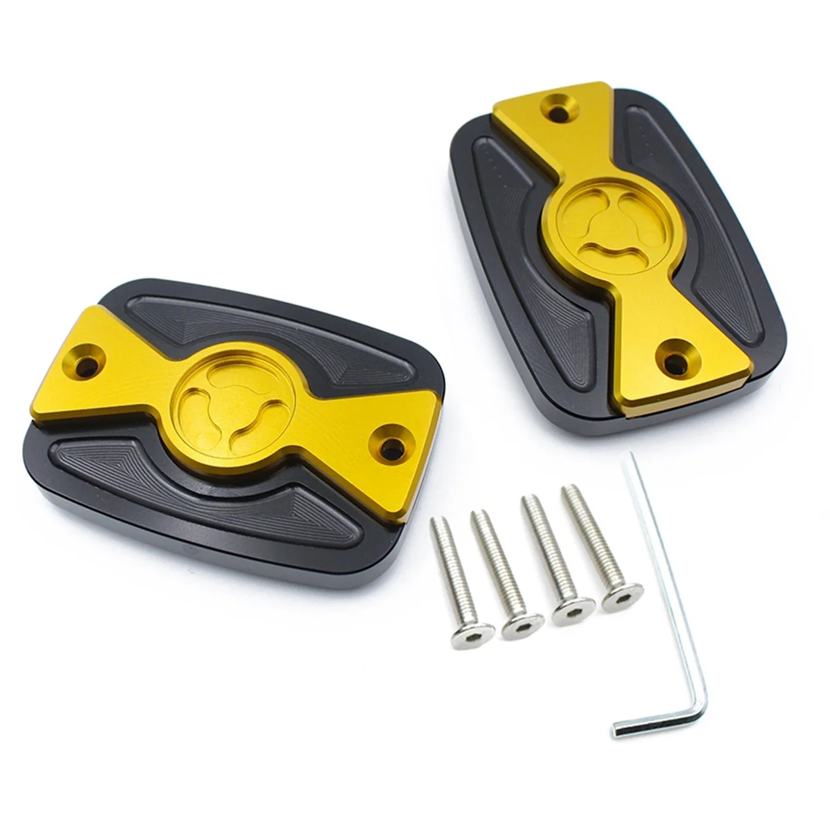 

Pump Cover for C400X C400GT 2019-2020 Motorcycle Brake Fluid Tank Cap Front Brake Pump Fluid Reservoir Cap Yellow