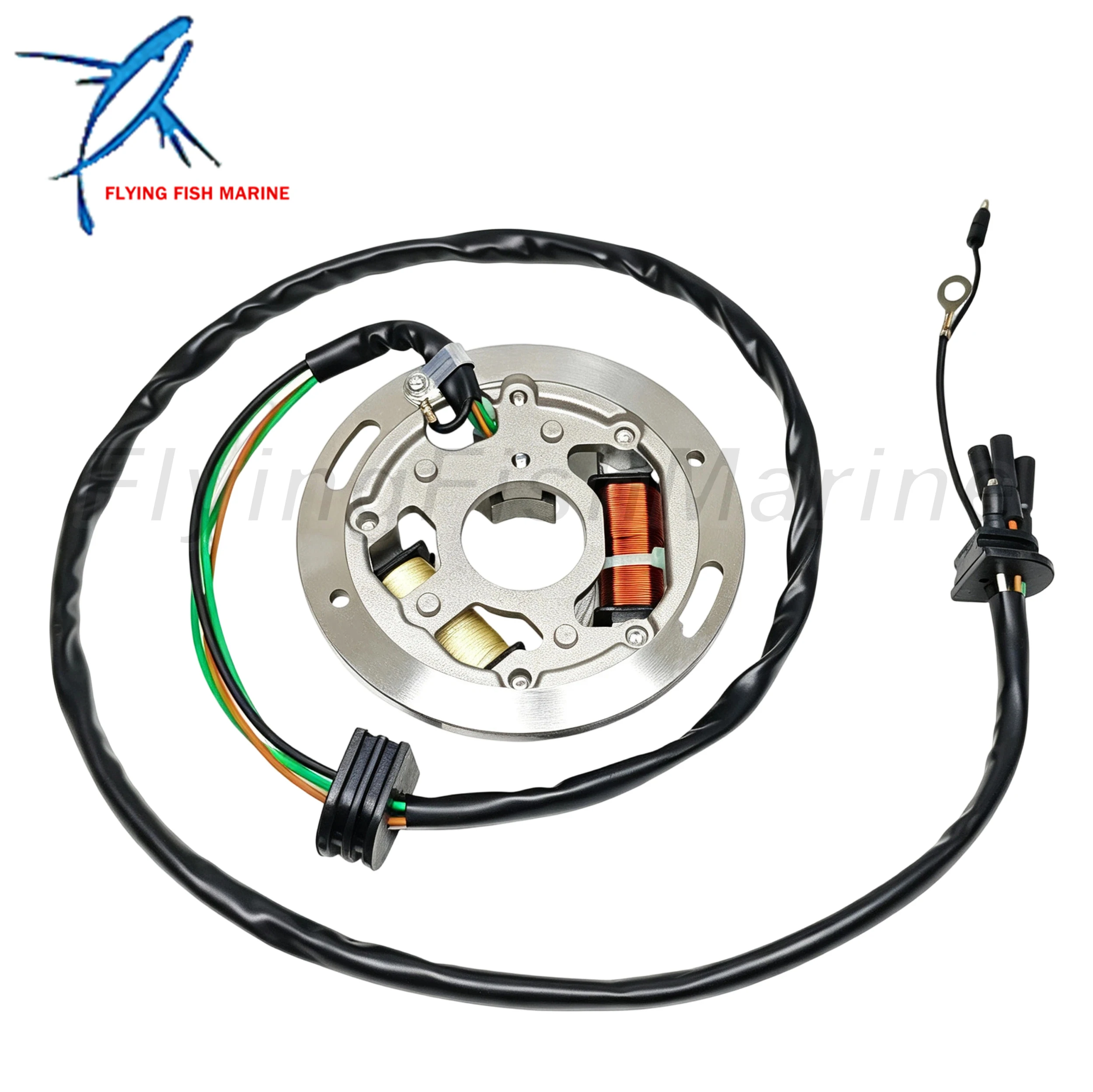 62T-85560-00 6R8-85560-10 6R7-85560-10 Magneto Stator for Yamaha Generator Stator Base Assy Coil Jetski Wave Raider 700 Engine