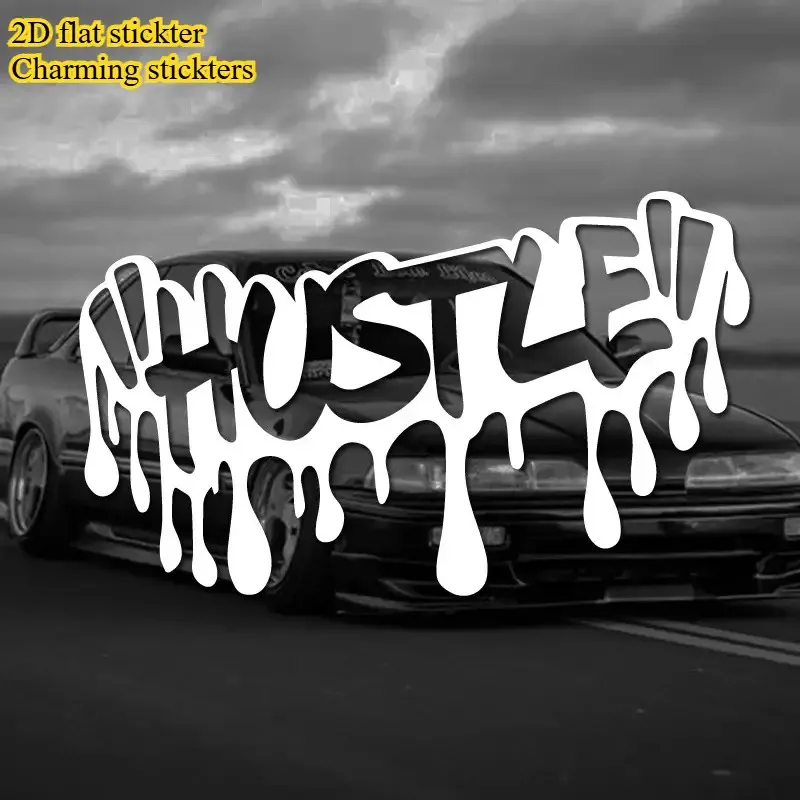 2D Flat Graffiti Style Stickers | Premium Vinyl Self-Adhesive Decals for Cars, Trucks, Laptops, Windows & More