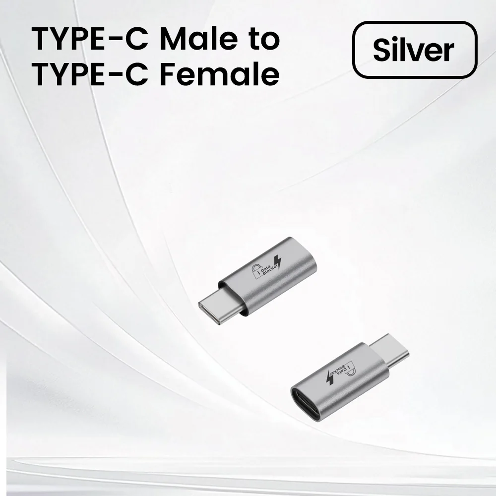 USB A/C male naar USB A/C Female Data Blocker Anti Hacking Charge Adapter Anti Privacy Lek converter voor laptop mobiele telefoons