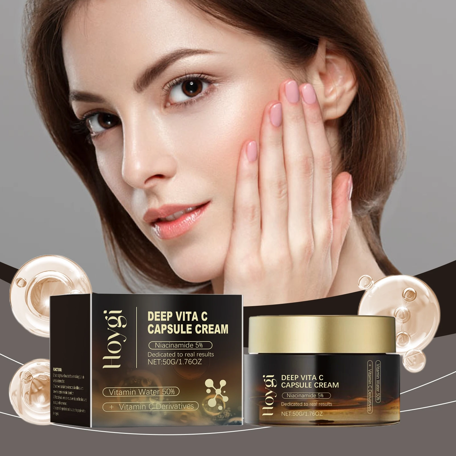 Luxury Skincare Brands - Deep Vitamin C Golden Capsule Face