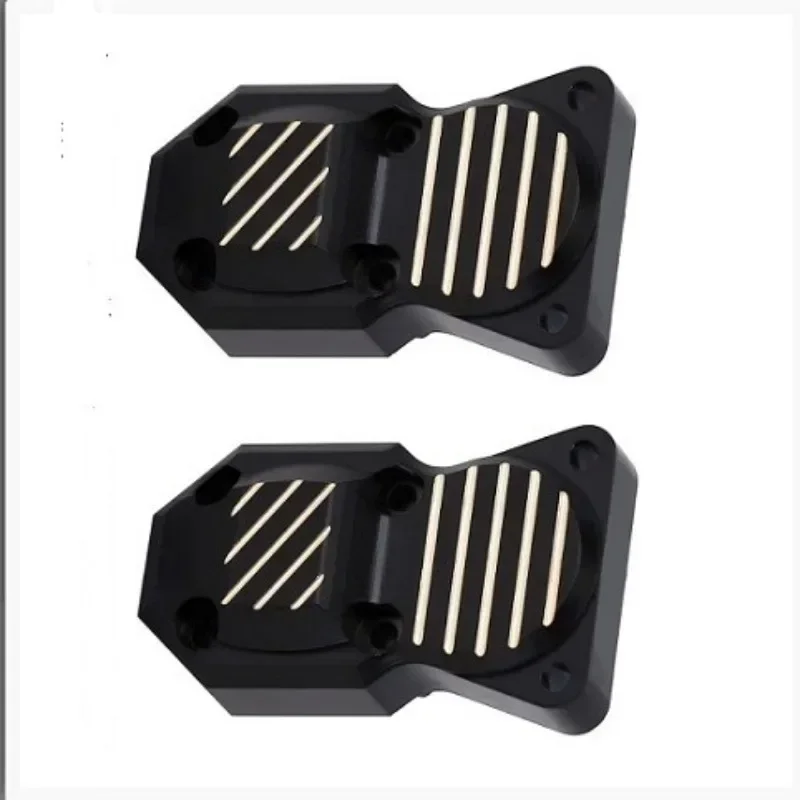 

Heavy Black Coating Brass Counterweight Steering Knuckles Wheel Hex for 1/24 RC Crawler Car Axial SCX24 Upgrade Parts