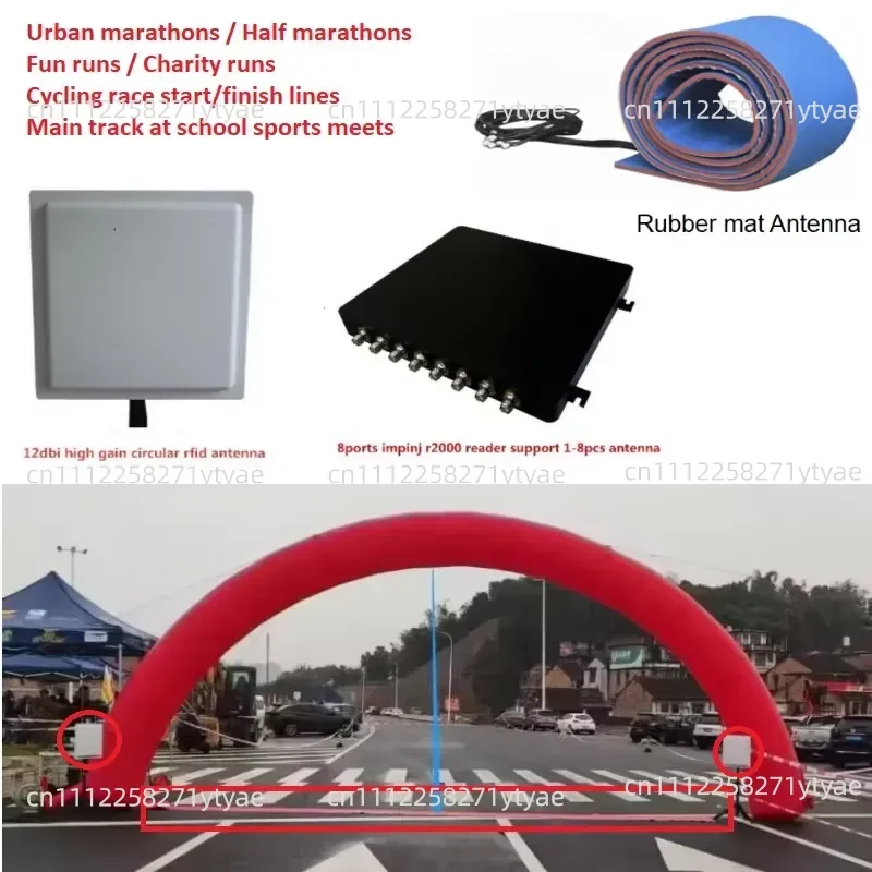 Suitable for Use with The Waterproof/weatherproof 860-960 Sports Timing System (YND2000300) During Events