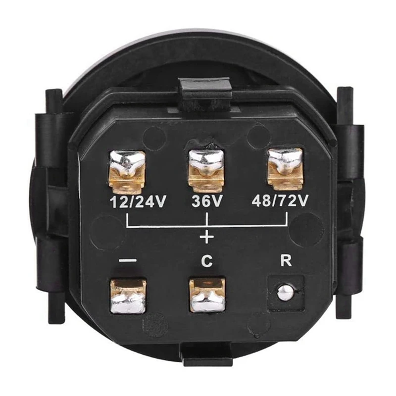 3X 12V/24V/36V/48V/72V LED Digital Battery Indicator Waterproof Meter Gauge Battery Indicator For Go-Lf Ca-Rt