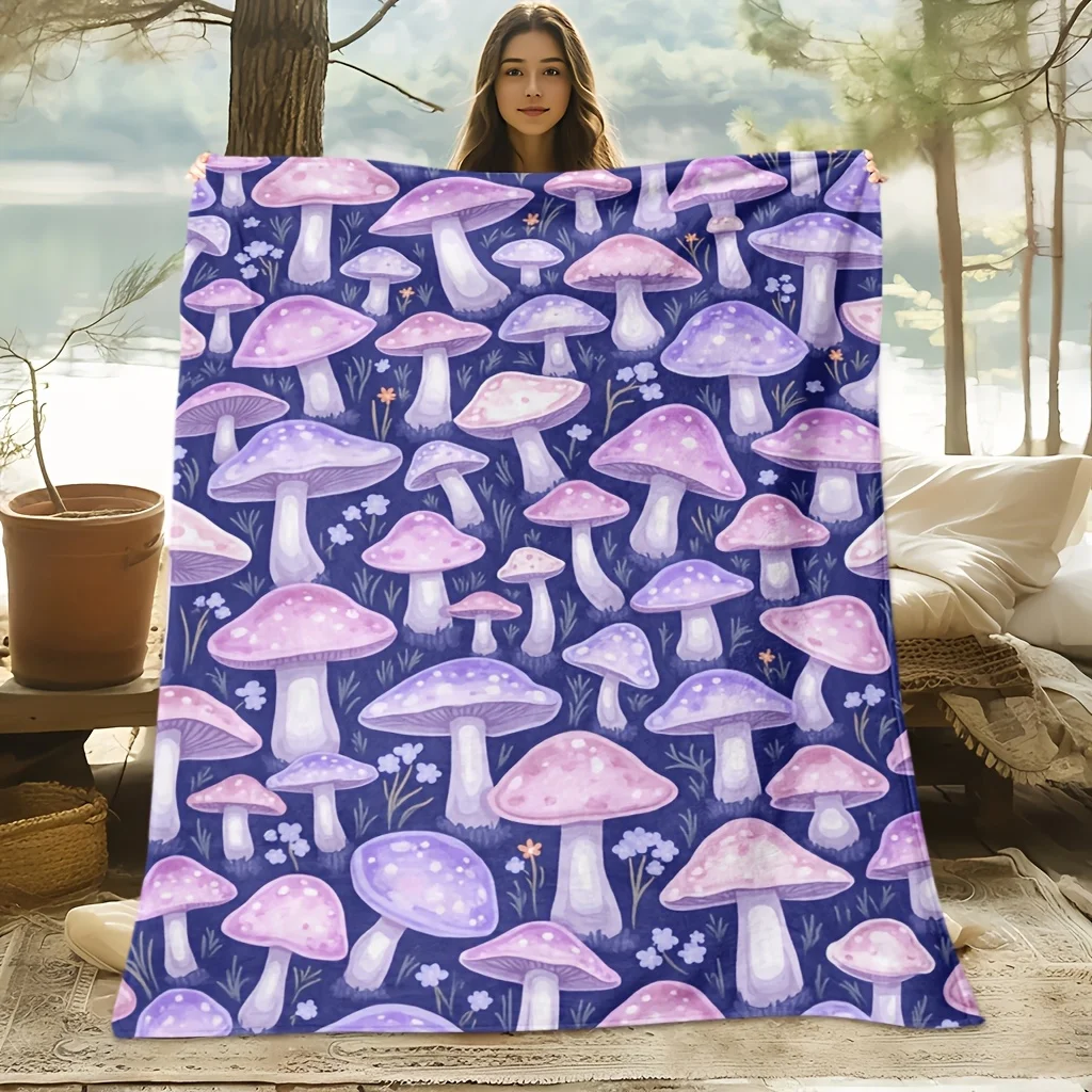 

Top pick1pc Colorful Vintage Floral Blanket 200-250g Flannel All-Season Sofa TV Snuggle Throw