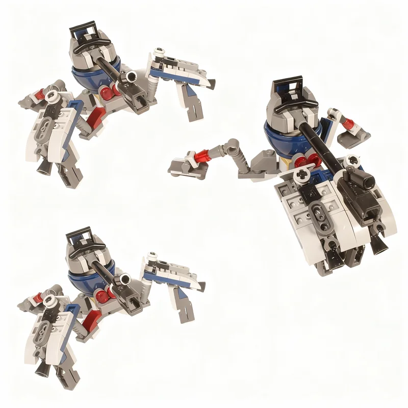111pcs MOC Star Battle Advanced Dwarf Spider Droid Model Building Blocks Architecture Creative Craft Birthday Education Idea