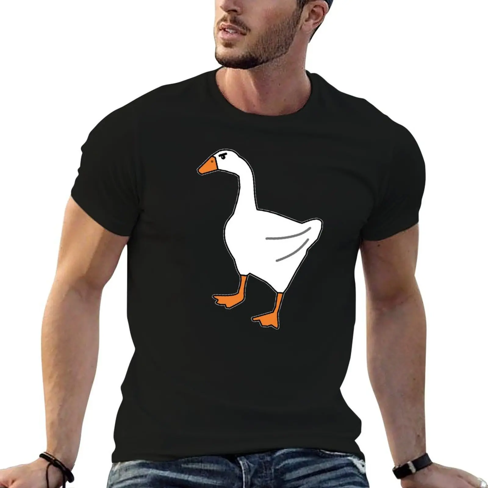 

Grumpy Goose T-Shirt t shirts for man cotton funny t shirt personalised printed t shirts for man T-Shirt