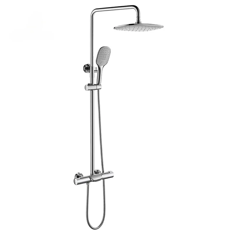 

Modern 2-function Zinc Alloy Thermostatic Shower Tap Robinet Douche Robinet Thermostatique Douche