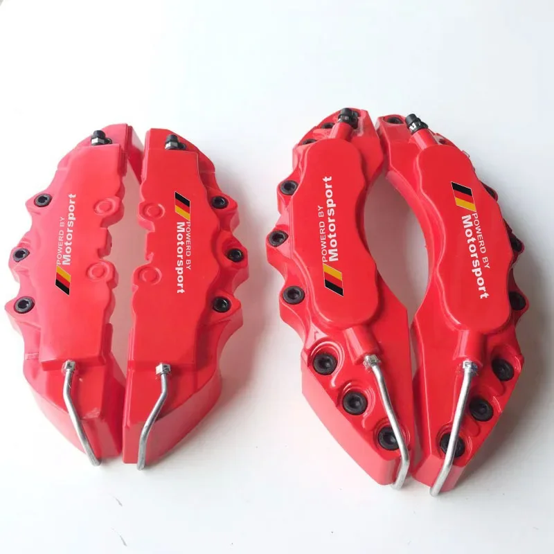 Kunbaby 4 Or 2 Pcs ABS Plastic Disc Brake Caliper Cover With  Motor Sport Sticker F30 E90 E60 F10 X5 X1 X3 X2 3 Series E46 E39