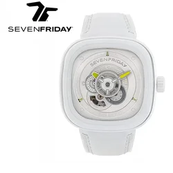 SevenFriday fully automatic mechanical watch P1C/04 women's watch luxury brand mechanical watch couple journal type