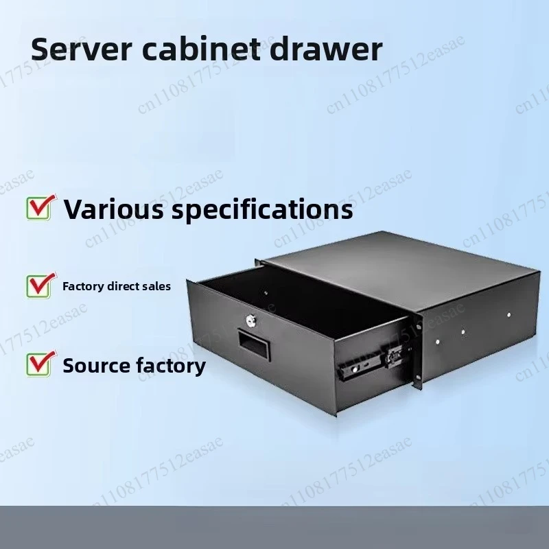 Cabinet Drawer Network Server Cabinet Accessories Drawer 2U Iron Drawer Cabinet Accessories