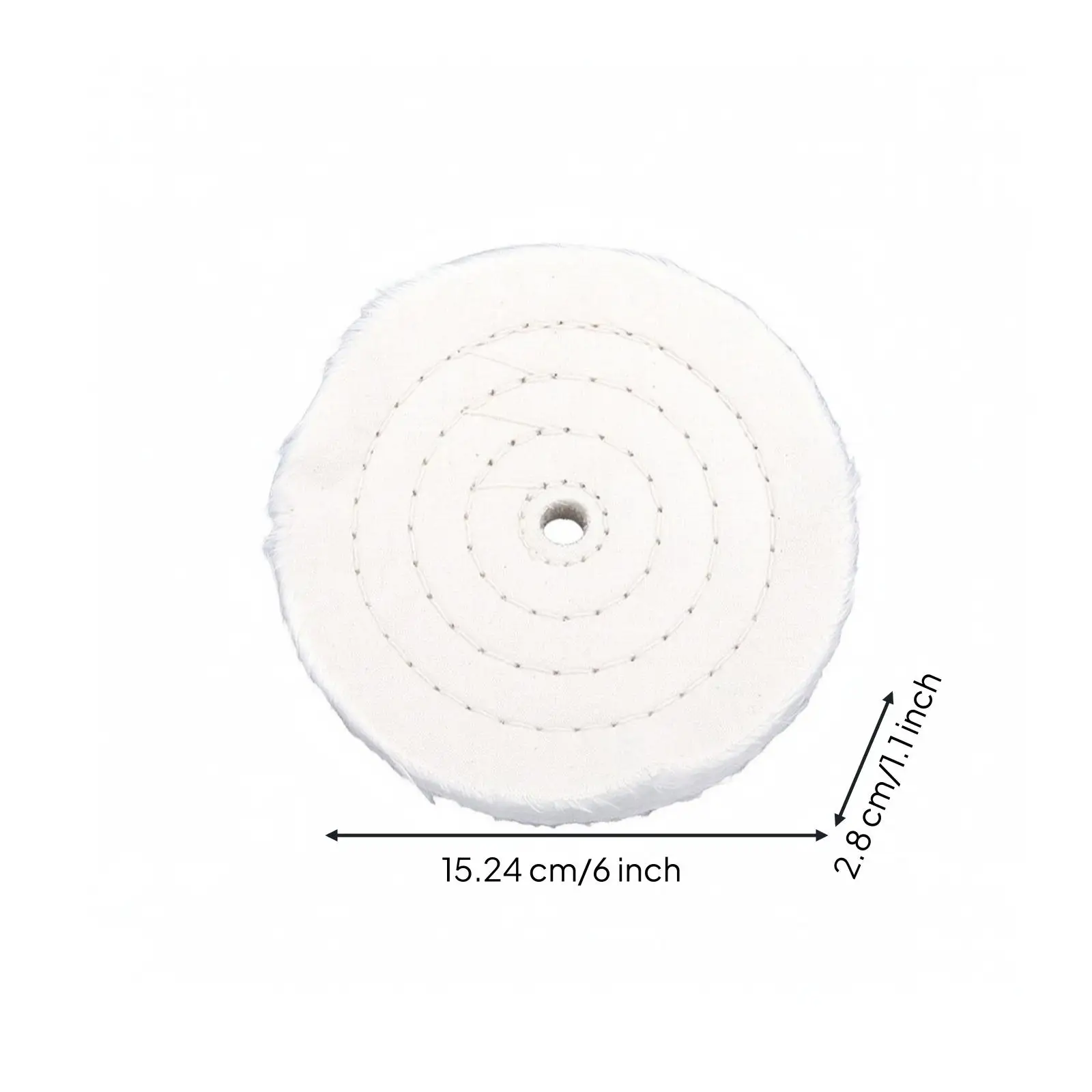 Gentle Buffing Wheel for Standard Arbor Angle Grinder Polishing Machine Metal Fabricator DIY Surface Refining Tool