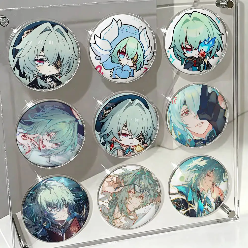 A-Anaxa H-HSR   Badges 25 32 44 58 75 mm Round Fans Collect Friends Gifts Brooch Souvenir