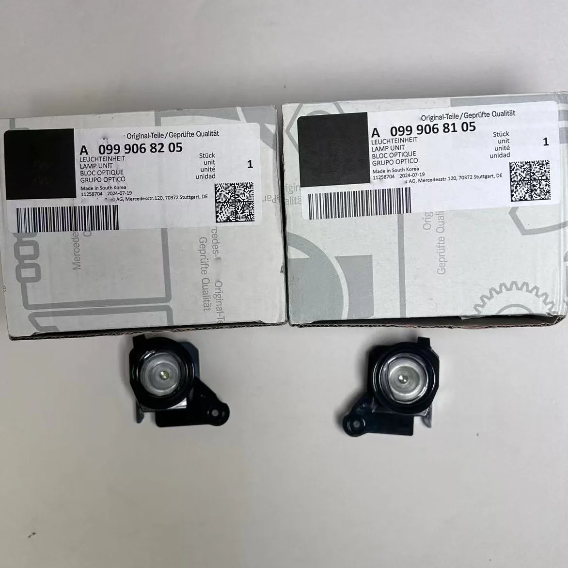 

For Mercedes Benz W463, W465, 19-25 rearview mirror apple tree projector, left and right, 0999068105, 0999068205, A0999068105,