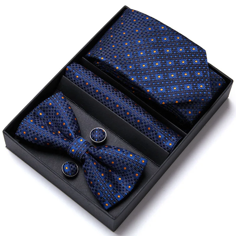 

Men's Tie Set Gift Box 6-piece Set Group Tie Business Dress Wedding