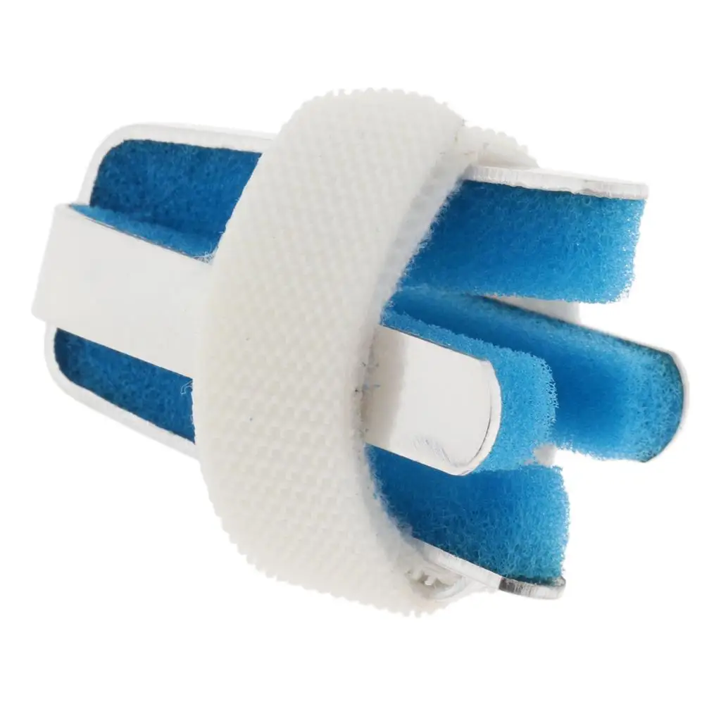 4 Sided Finger Splints Durable Alloy Fixing Finger Support Brace Stabilizer for Mallet Finger and Sports Injury Protection