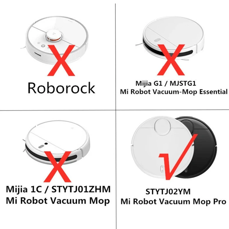 DT19 Replacement Main Side Brush Mop Cloth for Mi Robot Vacuum-Mop Pro STYTJ02YM 3C
