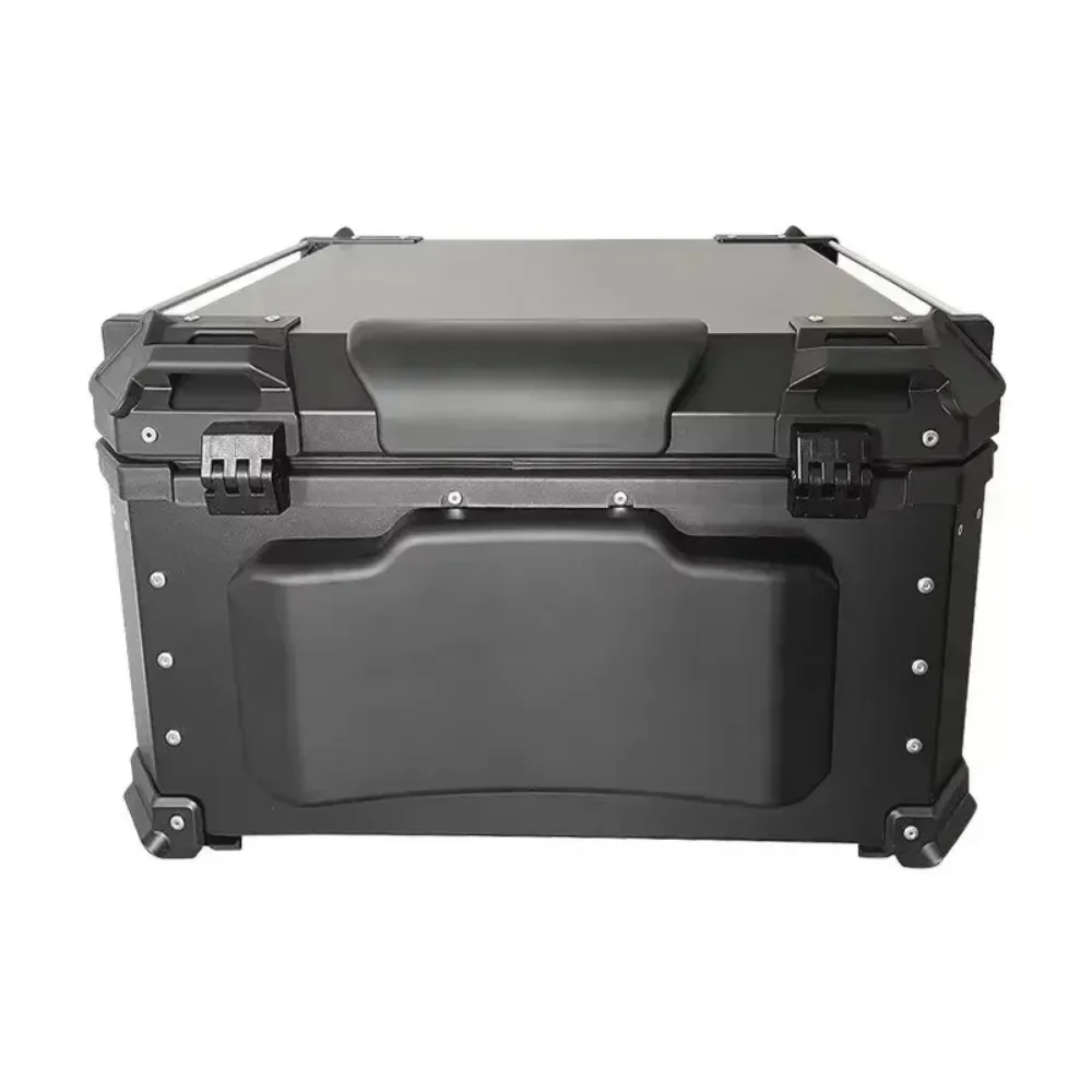 Motorcycle Passenger Backrest Back Self-adhesive Shockproof Universal for Moto Rear Top Case Box Luggage Cushion Pad Backrest