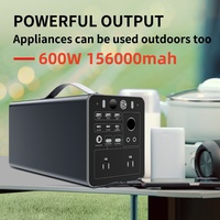 600W 577Wh Power Bank Lithium Battery Portable Power Station For Camping Equipment 65W Fast Charging