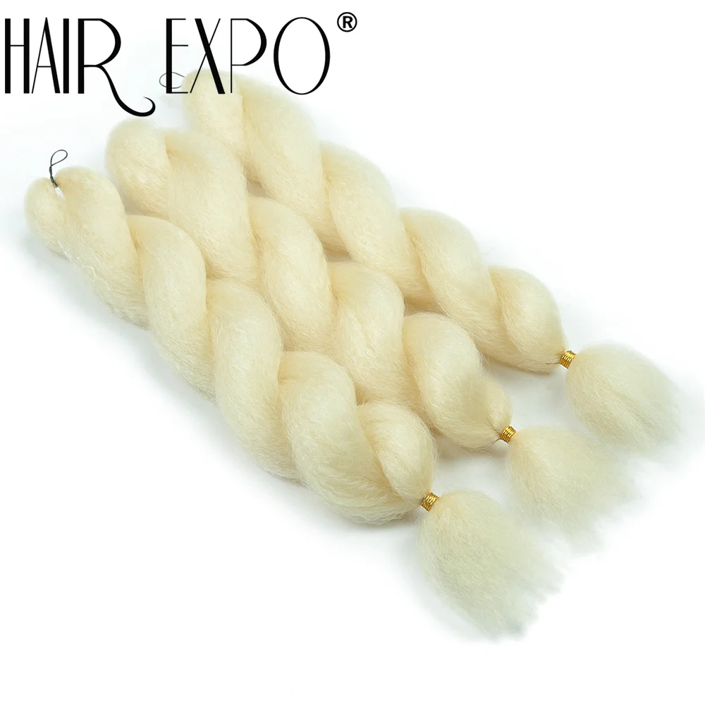 26 Zoll Vixen Crochet Bulk Hair Synthetische Jumbo Braids Flauschiges Yaki Glattes Crochet Haar Afro Kinky Curly Flechthaarverlängerung – Detail 13