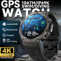 Dual-Band L1/L5 GNSS Positioning 10ATM Waterproof Rating For Satellite Navigation for Marine & Outdoor Applications smart watch