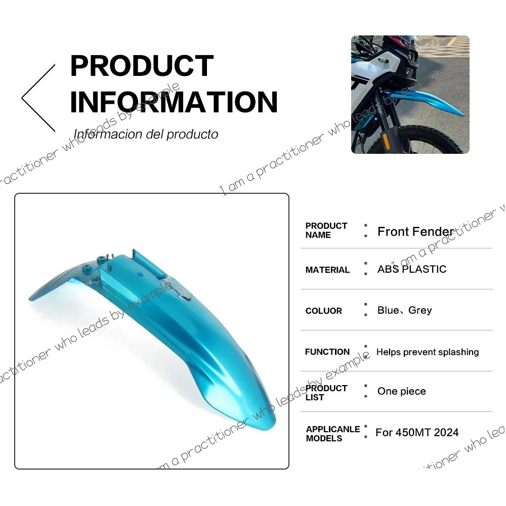 

Motorcycle Accessories Applicable To Spring Breeze 450MT Front Beak Fender Decorative Plate Anti-mud