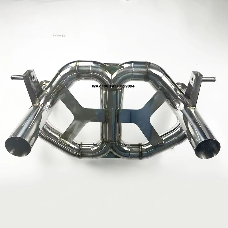 

Factory Direct Sales High Flow Stainless Steel Straight Pipe Exhaust System Catback for SVJ