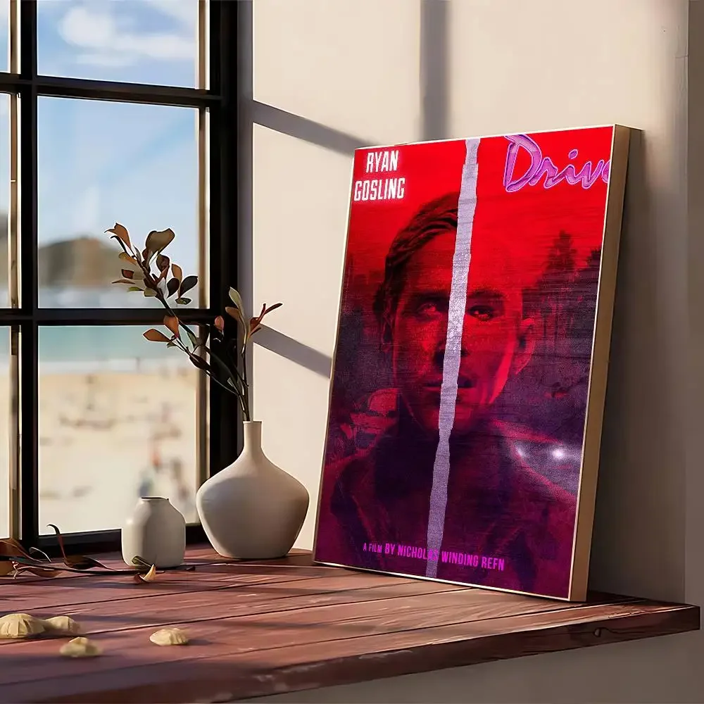 ملصق Drive الكلاسيكي Ryan Gosling بدون مؤطر ملصق Kraft Club Bar Paper Vintage ملصق جدار الفن اللوحة ملصقات الدراسة لغرفة النوم